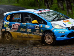 Edrico Kenji R 17 Tahun Bersama EKRT x ABY Racing Team Bersinar di Benua Rally Kerjunas 2026