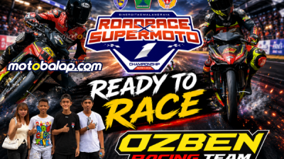 Ozben Racing Team Siap Turunkan Farrel Ramadhani dan Vernando di Road Race X Supermoto Championship Seri 1 Malang