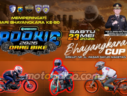 Peringati Hari Bhayangkara ke-80 Polres Magetan Bersinergi Gelar Balap Lurus Resmi Matapanah Rookie Dragbike 2026