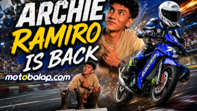 Archie Ramiro Comeback Dengan Raih Tiga Podium Penting di Gelaran Sinergitas Malang Raya Road Race Supermoto Championship Seri 1