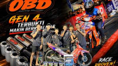 OBD Racing Muffler Gen 4 Hadir dengan Kualitas Lebih Istimewa! Langsung Teruji Lewat Aksi Orca Petir di Matapanah Rookie Drag Bike Tulungagung 2026