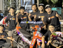 Pembuktian Kembali! AG Pro X OBD Muffler DJM Racing Dominasi Podium Black Drag Bike Kelas FIZR 125 cc Rangka Standar Sunmori Mix Rider