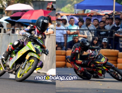 Racikan Khusus Trek Dadakan Dari Dhimas Bagoes Patas Jatim Bikin Dua Jupiter 5TP Garapannya Dominan di Bhayangkara Road Race Blitar!