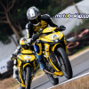 Sempurna! Duet Pembalap Expert Aben Racing Sapu Bersih Kemenangan di Dua Race Motoprix Subang