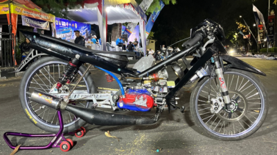 AG Style 130cc Pedalamans BOSJP Baumel x DAMS Rizkita Group Racing Team Borong Podium Gubernur Jateng Drag Bike 2026