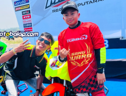 Bukan Kebetulan! Fidel Lionel Kembali Amankan Podium 3 Race 2 Beginner Motoprix Mijen