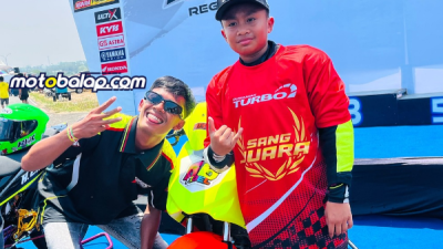 Bukan Kebetulan! Fidel Lionel Kembali Amankan Podium 3 Race 2 Beginner Motoprix Mijen