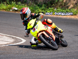 Walau Persiapan Minim Fidel Lionel Sukses Amankan Podium Tiga di Motoprix Putaran 4 Semarang