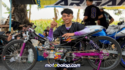 Cetak 6,9 Detik di Matapanah Rookie Drag Bike Nganjuk, Ini Bocoran Spek Mesin Sleep Engine 200 cc Arjuna Garage BKR26