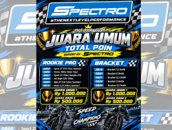 Manjakan Para Pembalap Pemula Spectro Akan All Out Support Matapanah Rookie Drag Bike Nganjuk 2026!