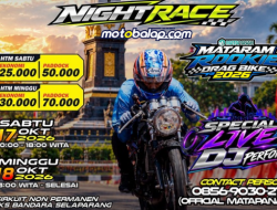 Siap-Siap NTB! Matapanah Rookie Drag Bike Akan Hadirkan Event Berkualitas, Siapkan 27 Kelas di Eks Bandara Selaparang Mataram