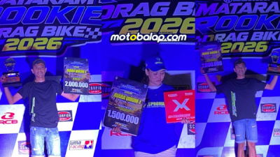 Standing Poin Juara Umum Mataram Matapanah Rookie Drag Bike 2026