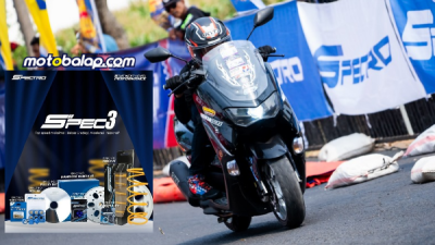 Wujud Nyata Komitmen Terhadap Otomotif, Spectro Konsisten Sponsori Matapanah Rookie Dragbike Nganjuk 2026